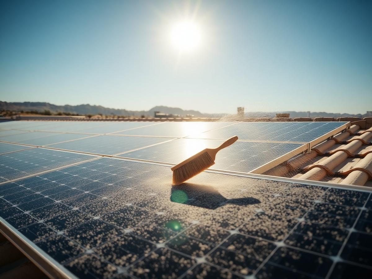 Solar Panel Cleaning in Albuquerque, New Mexico